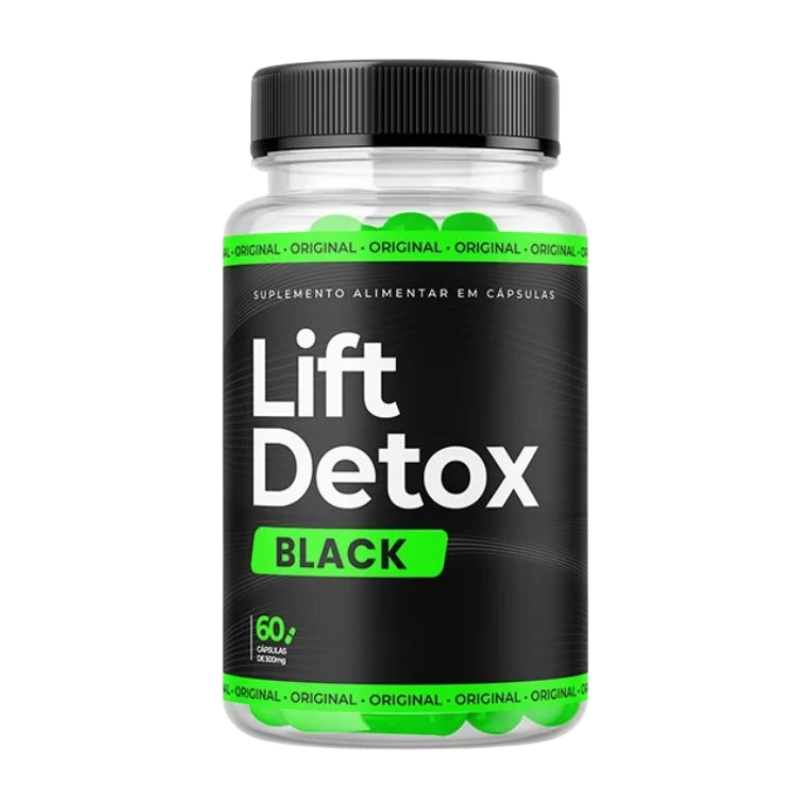 Lift Detox Black - Emagrecedor Natural